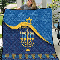Love and Light Hanukkah Quilt The Hanukkiah Menorah Pattern - Wonder Print Shop