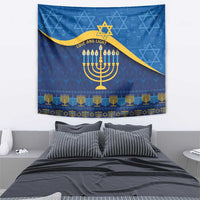 Love and Light Hanukkah Tapestry The Hanukkiah Menorah Pattern - Wonder Print Shop
