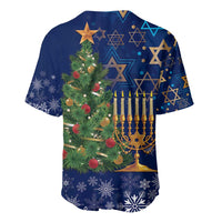 Merry Chrismukkah Baseball Jersey Merry Christmas and Happy Hanukkah LT9 - Wonder Print Shop