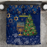 Merry Chrismukkah Bedding Set Merry Christmas and Happy Hanukkah LT9 - Wonder Print Shop