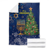 Merry Chrismukkah Blanket Merry Christmas and Happy Hanukkah