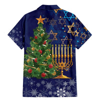 Merry Chrismukkah Family Matching Mermaid Dress and Hawaiian Shirt Merry Christmas and Happy Hanukkah LT9 - Wonder Print Shop