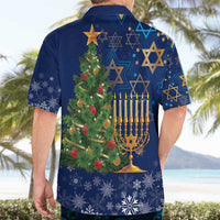 Merry Chrismukkah Hawaiian Shirt Merry Christmas and Happy Hanukkah - Wonder Print Shop