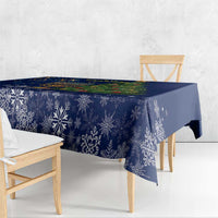 Merry Chrismukkah Tablecloth Merry Christmas and Happy Hanukkah - Wonder Print Shop