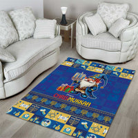 Merry Chrismukkah Area Rug With Gnome Christmas Hanukkah LT9 - Wonder Print Shop