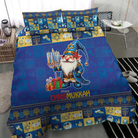 Merry Chrismukkah Bedding Set With Gnome Christmas Hanukkah LT9 - Wonder Print Shop