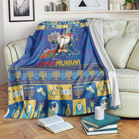 Merry Chrismukkah Blanket With Gnome Christmas Hanukkah