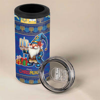Merry Chrismukkah 4 in 1 Can Cooler Tumbler With Gnome Christmas Hanukkah LT9 - Wonder Print Shop