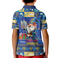 Merry Chrismukkah Kid Polo Shirt With Gnome Christmas Hanukkah - Wonder Print Shop