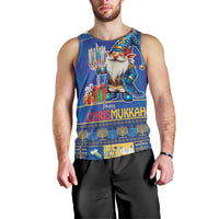 Merry Chrismukkah Men Tank Top With Gnome Christmas Hanukkah - Wonder Print Shop