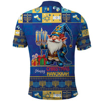 Merry Chrismukkah Polo Shirt With Gnome Christmas Hanukkah - Wonder Print Shop