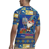 Merry Chrismukkah Rugby Jersey With Gnome Christmas Hanukkah - Wonder Print Shop