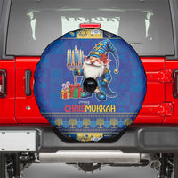 Merry Chrismukkah Spare Tire Cover With Gnome Christmas Hanukkah - Wonder Print Shop