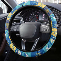Merry Chrismukkah Steering Wheel Cover With Gnome Christmas Hanukkah - Wonder Print Shop