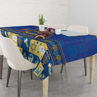 Merry Chrismukkah Tablecloth With Gnome Christmas Hanukkah - Wonder Print Shop