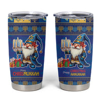 Merry Chrismukkah Tumbler Cup With Gnome Christmas Hanukkah - Wonder Print Shop
