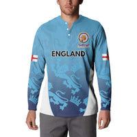 England Cricket Spirit 2026 Button Sweatshirt World T20 Edition - Wonder Print Shop
