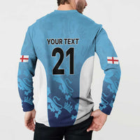 England Cricket Spirit 2026 Button Sweatshirt World T20 Edition - Wonder Print Shop