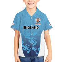 England Cricket Spirit 2026 Kid Hawaiian Shirt World T20 Edition - Wonder Print Shop