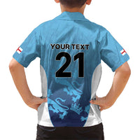 England Cricket Spirit 2026 Kid Hawaiian Shirt World T20 Edition - Wonder Print Shop