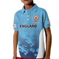 England Cricket Spirit 2026 Kid Polo Shirt World T20 Edition - Wonder Print Shop