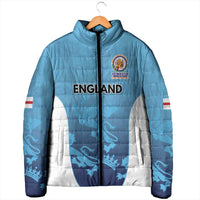 England Cricket Spirit 2026 Padded Jacket World T20 Edition - Wonder Print Shop