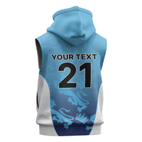 England Cricket Spirit 2026 Sleeveless Zip Hoodie World T20 Edition - Wonder Print Shop