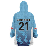 England Cricket Spirit 2026 Wearable Blanket Hoodie World T20 Edition - Wonder Print Shop