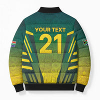 South Africa Cricket Spirit 2026 Bomber Puffer Jacket World T20 Edition - Wonder Print Shop