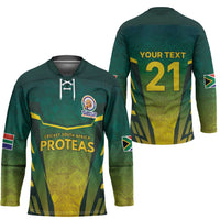 South Africa Cricket Spirit 2026 Hockey Jersey World T20 Edition - Wonder Print Shop