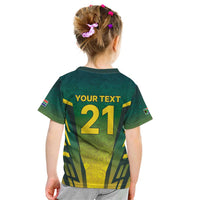 South Africa Cricket Spirit 2026 Kid T Shirt World T20 Edition - Wonder Print Shop