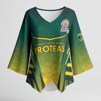 South Africa Cricket Spirit 2026 Kimono Sleeve Blouse World T20 Edition - Wonder Print Shop