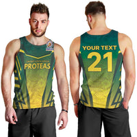 South Africa Cricket Spirit 2026 Men Tank Top World T20 Edition - Wonder Print Shop