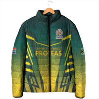 South Africa Cricket Spirit 2026 Padded Jacket World T20 Edition - Wonder Print Shop