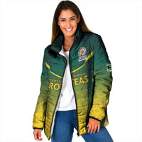 South Africa Cricket Spirit 2026 Padded Jacket World T20 Edition - Wonder Print Shop