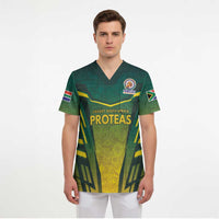 South Africa Cricket Spirit 2026 Scrub Top World T20 Edition - Wonder Print Shop