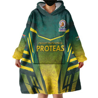 South Africa Cricket Spirit 2026 Wearable Blanket Hoodie World T20 Edition - Wonder Print Shop
