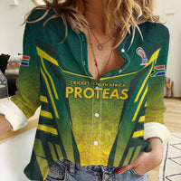 South Africa Cricket Spirit 2026 Women Casual Shirt World T20 Edition - Wonder Print Shop