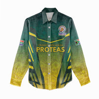 South Africa Cricket Spirit 2026 Women Casual Shirt World T20 Edition - Wonder Print Shop