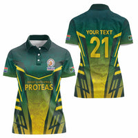 South Africa Cricket Spirit 2026 Women Polo Shirt World T20 Edition - Wonder Print Shop