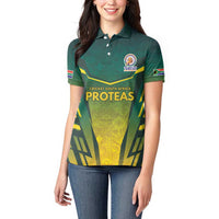 South Africa Cricket Spirit 2026 Women Polo Shirt World T20 Edition - Wonder Print Shop