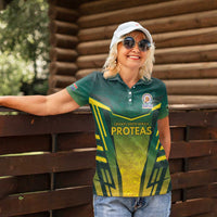 South Africa Cricket Spirit 2026 Women Polo Shirt World T20 Edition - Wonder Print Shop