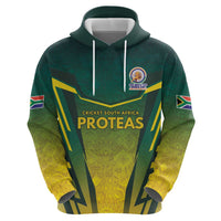 South Africa Cricket Spirit 2026 Zip Hoodie World T20 Edition - Wonder Print Shop