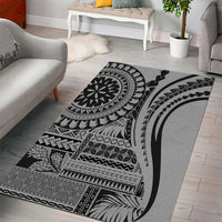 Samoa Siapo Arty Area Rug Black Style LT9 - Wonder Print Shop