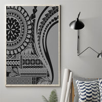 Samoa Siapo Arty Canvas Wall Art Black Style LT9 - Wonder Print Shop