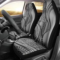 Samoa Siapo Arty Car Seat Cover Black Style LT9 - Wonder Print Shop