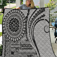 Samoa Siapo Arty Quilt Black Style - Wonder Print Shop