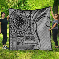 Samoa Siapo Arty Quilt Black Style - Wonder Print Shop