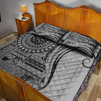 Samoa Siapo Arty Quilt Bed Set Black Style - Wonder Print Shop