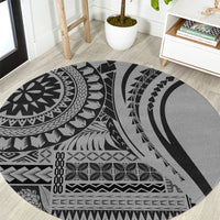 samoa-siapo-arty-round-carpet-black-style